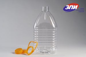 Пластикова пляшка ПЕТ Квадрат 4.3 л
