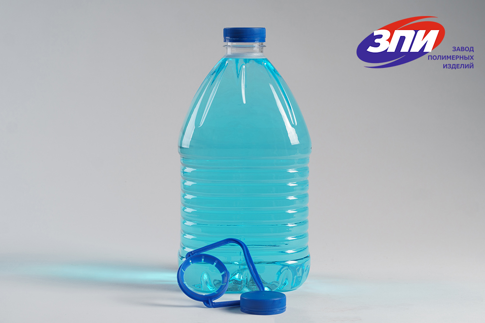 PET plastic bottle Square 4.3 L